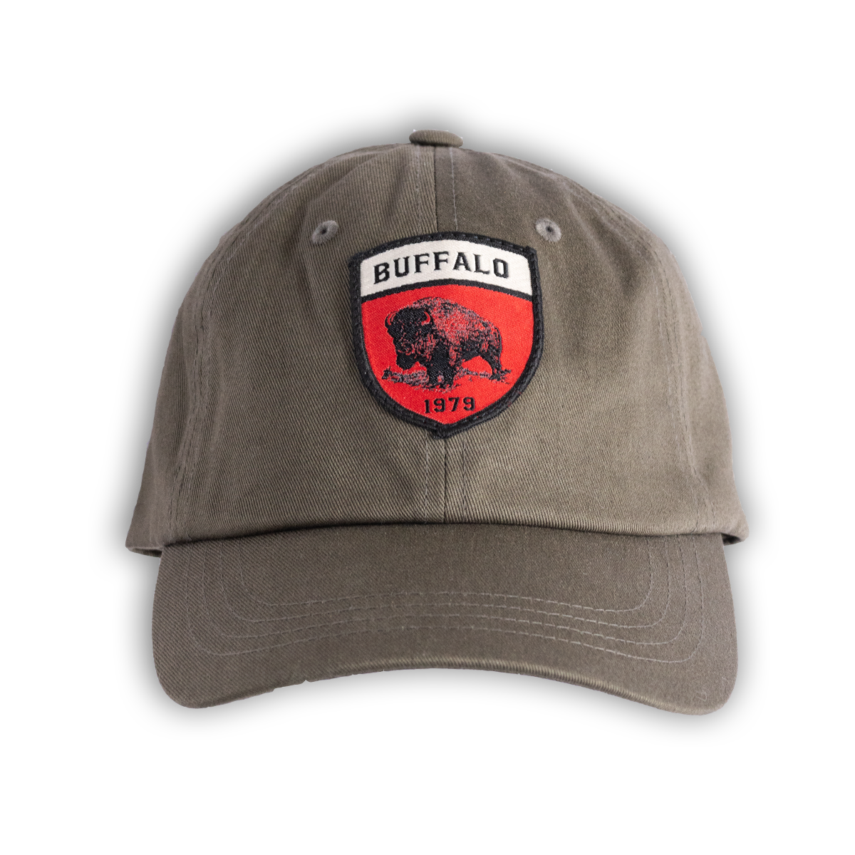 Olive Kendal Cap - Red Shield Patch