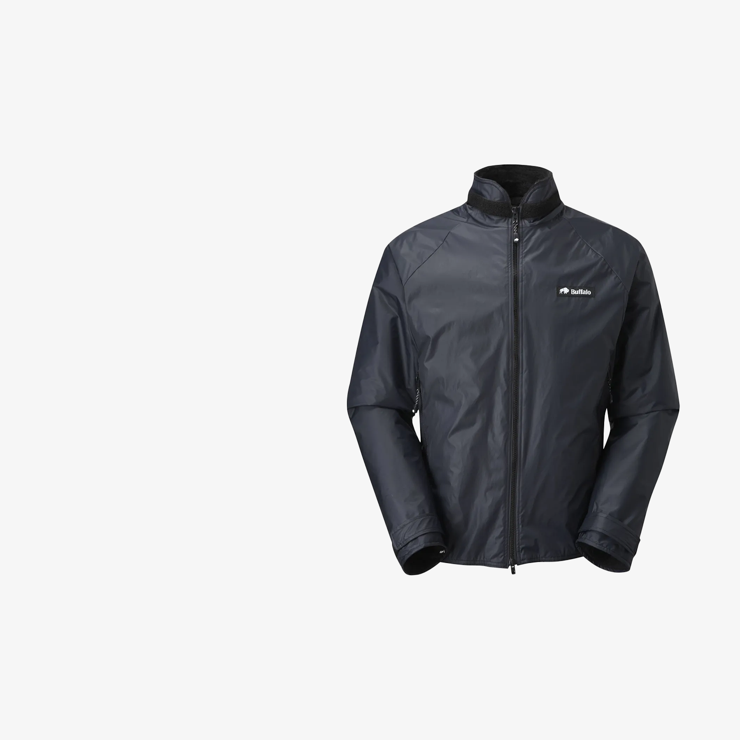 Black jacket on a white background
