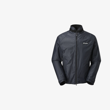 Black jacket on a white background