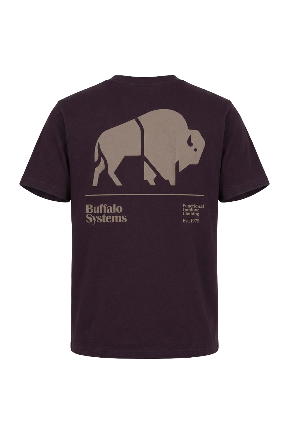 Buffalo Systems Plum Logo T-Shirt