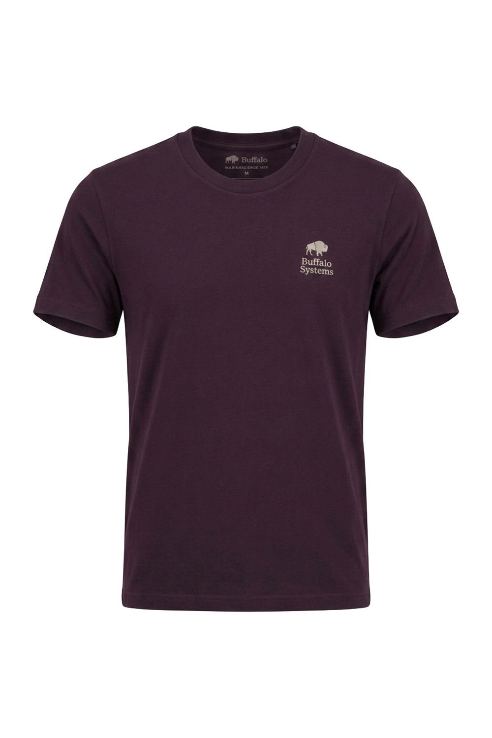 Buffalo Systems Plum Logo T-Shirt