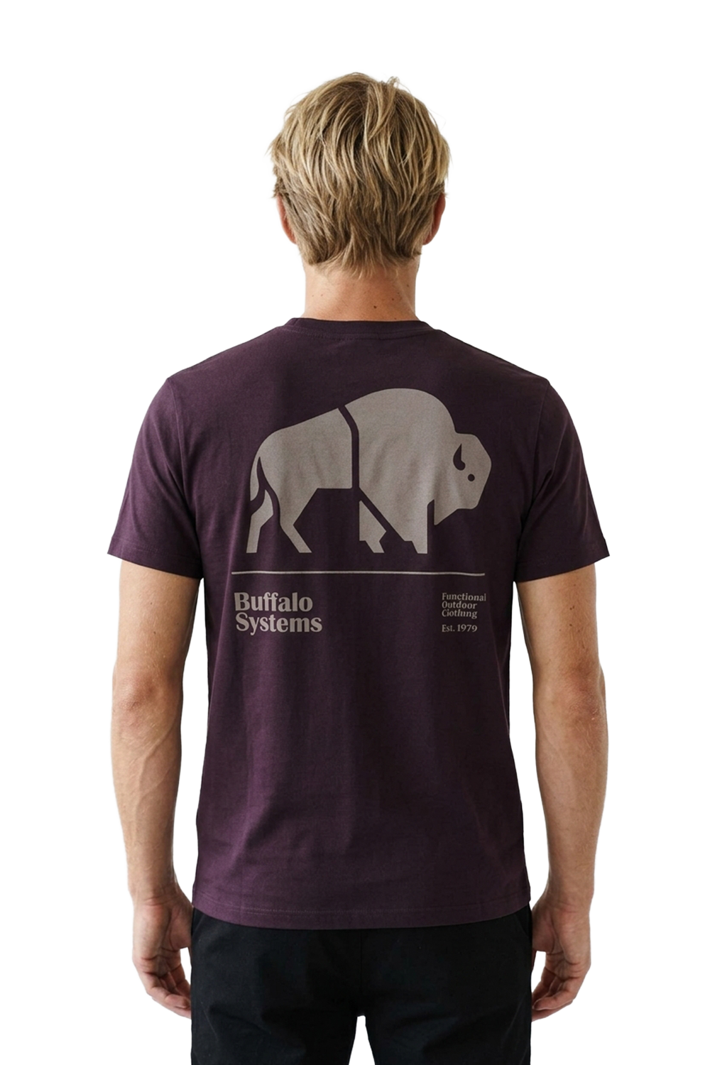 Buffalo Systems Plum Logo T-Shirt