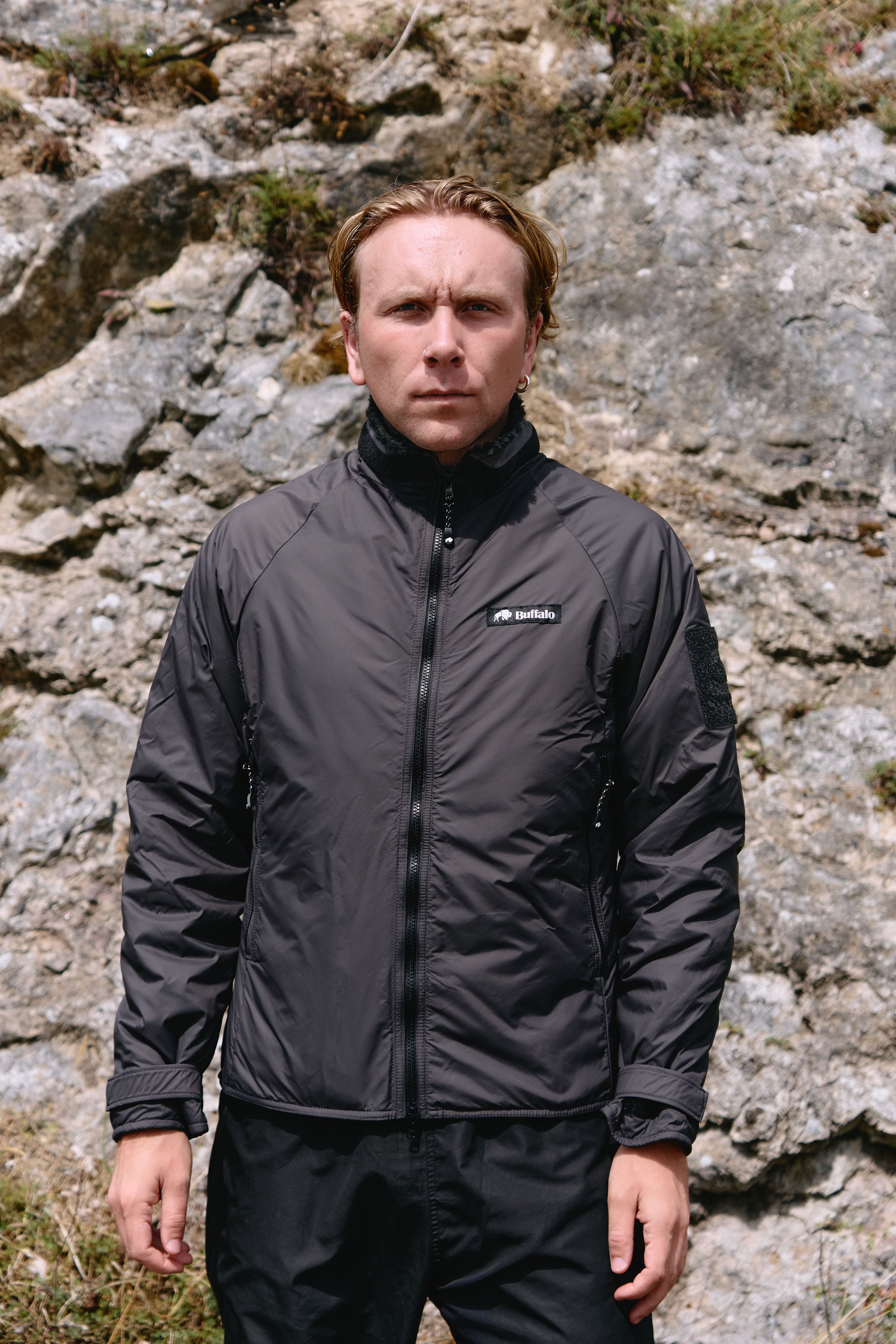 Men's Belay Jacket - Anthracite w/ Patch