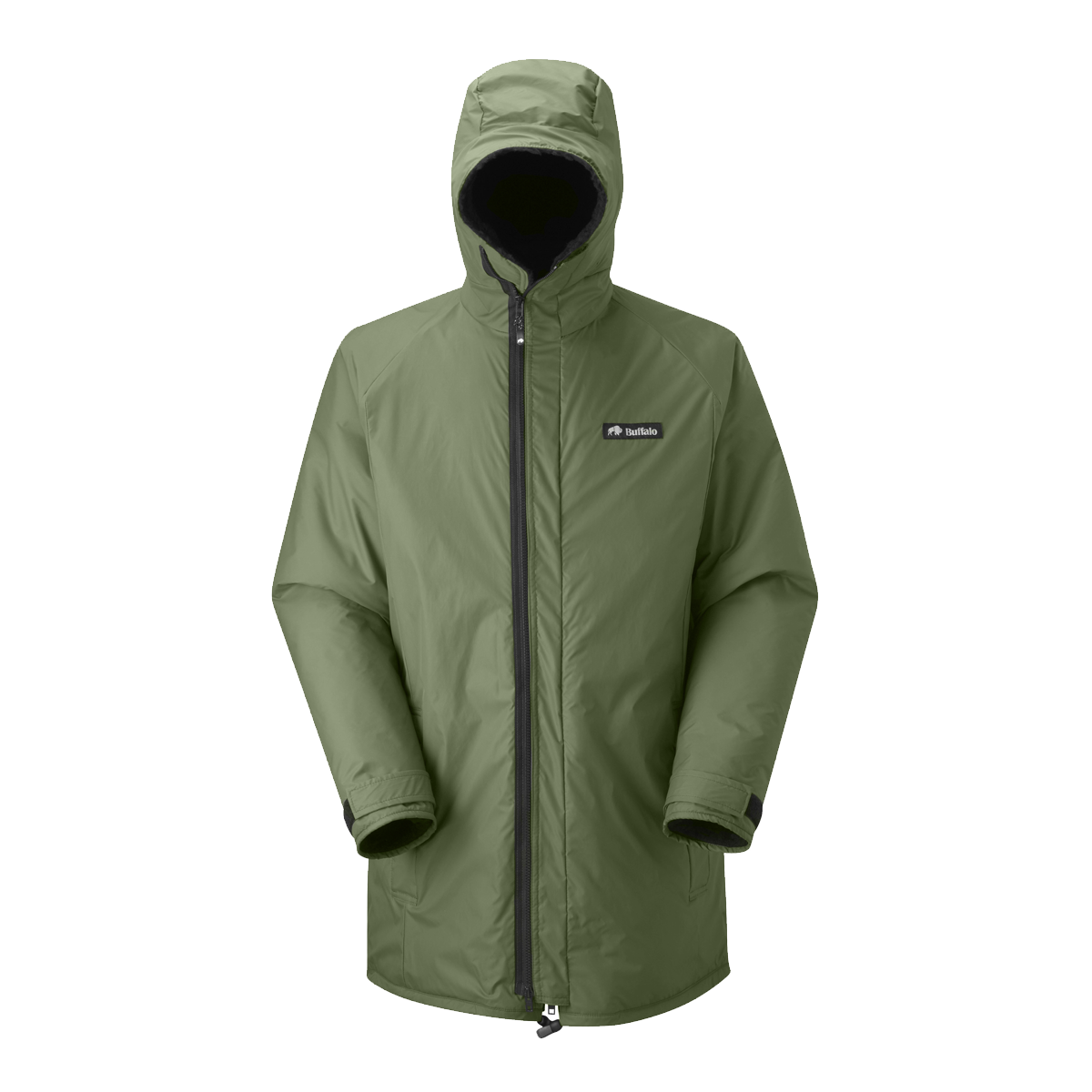 buffalo systems hooded belay jacket 黒 38