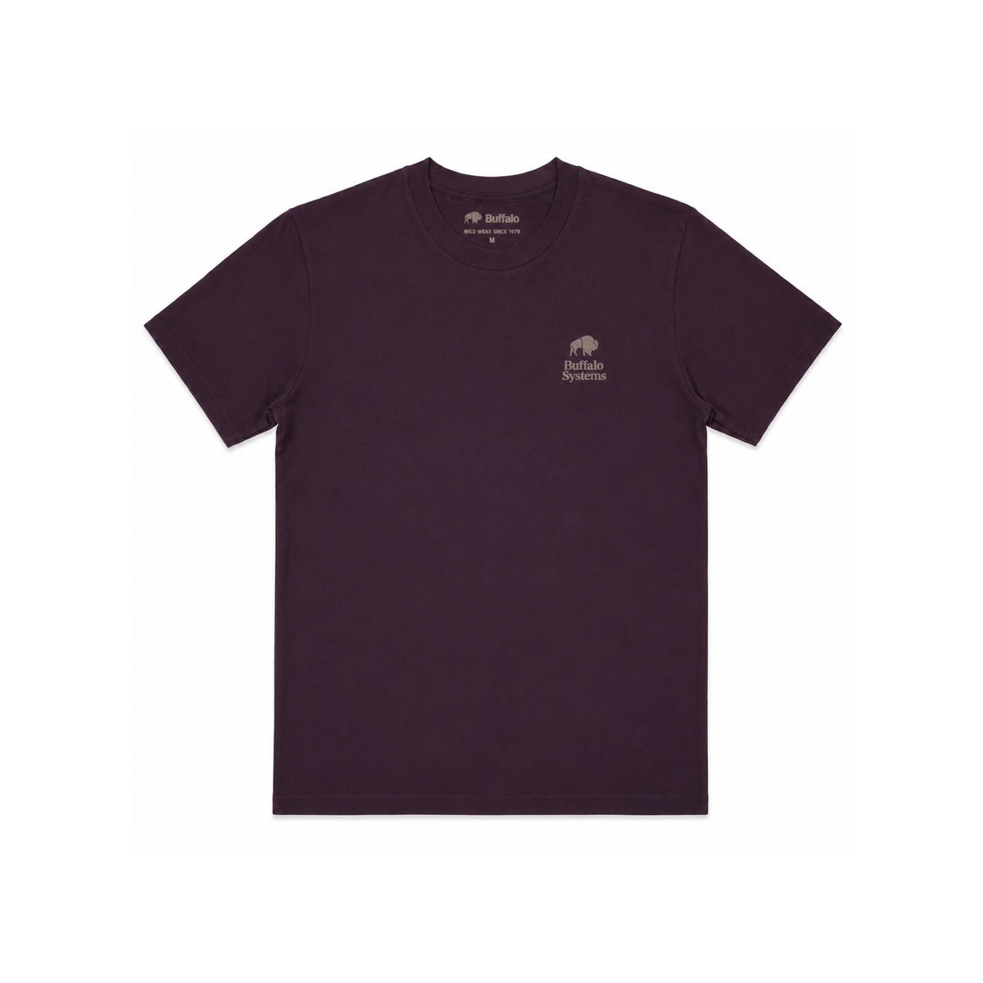 Buffalo Systems Plum Logo T-Shirt