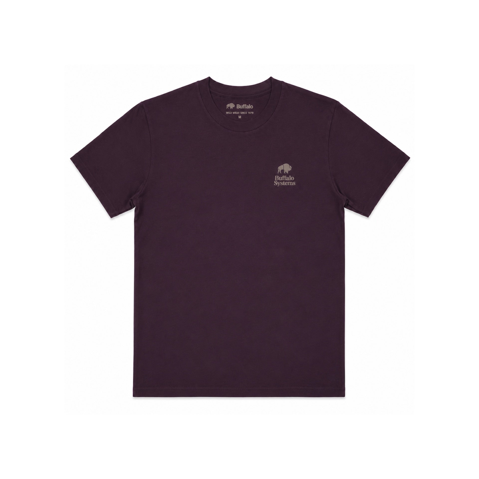 Buffalo Systems Plum Logo T-Shirt