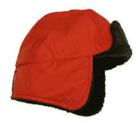 little Buffalo - Berber pile lined hat with chin strap